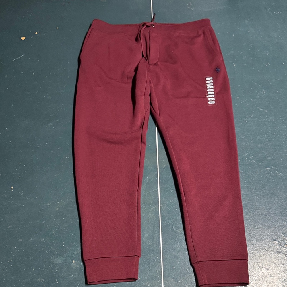 Polo Ralph Lauren Burgundy Joggers